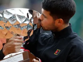 Carlos Alcaraz celebra su victoria en Montecarlo y recibe otra gran noticia.