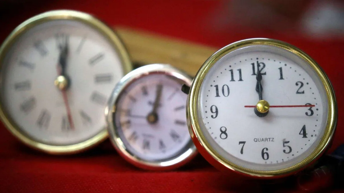 Días más cortos y noches más largas: comienza el horario de invierno.