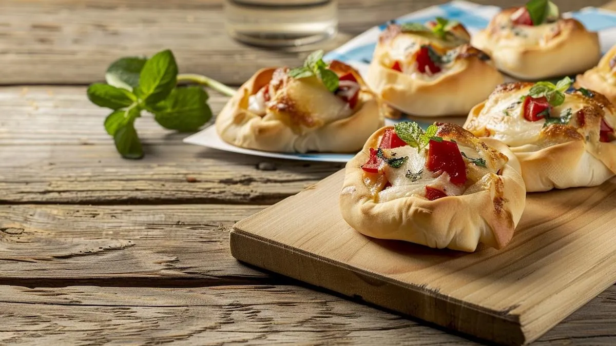 Deliciosas empanadas caprese: una receta rápida y fácil para disfrutar.