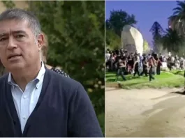 El alcalde Desbordes propone cerrar el Parque Almagro tras la fiesta universitaria.