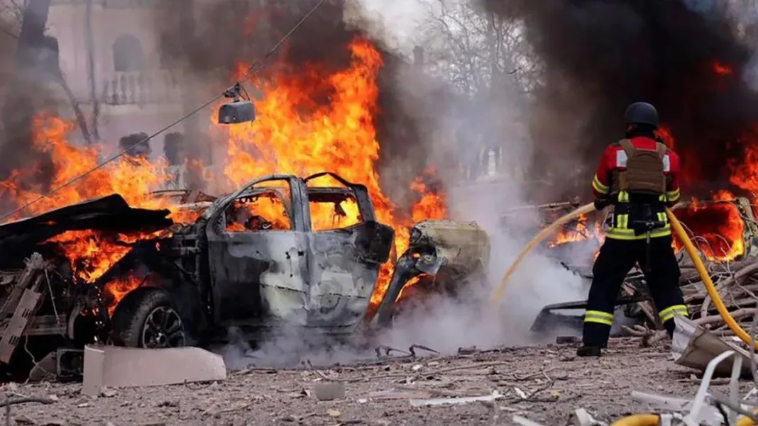 Más de 30 muertos tras ataque ruso en el noreste de Ucrania.