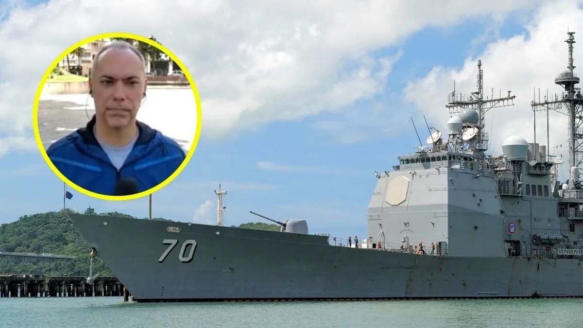 Buques estadounidenses en el Caribe