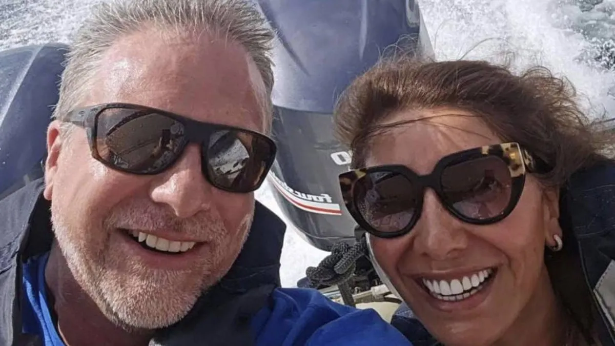 Carmen Gloria Arroyo y Bernardo Borgeat disfrutan su luna de miel en Colombia.