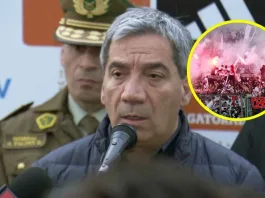 El delegado presidencial justifica la continuidad del Superclásico tras la tragedia.