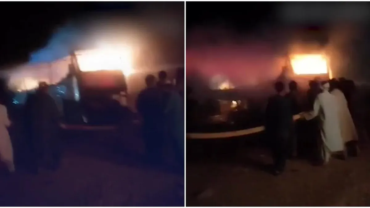 Tragedia en Irán: más de 60 muertos tras choque de bus con migrantes afganos.