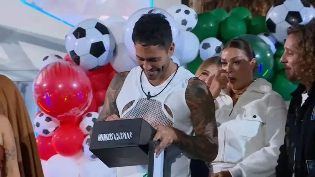 Luis Jiménez celebra su cumpleaños en Mundos Opuestos rodeado de amor familiar.