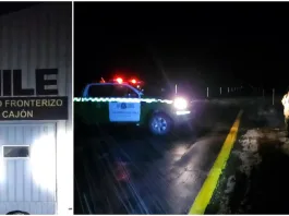 Cinco policías y un civil detenidos con droga y armas en Hito Cajón.