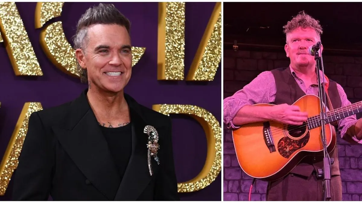 Robbie Williams enfrenta demanda por la autoría de su icónica canción "Angels".