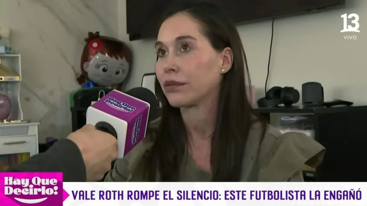 Vale Roth revela la infidelidad de un exfutbolista en su nueva declaración.