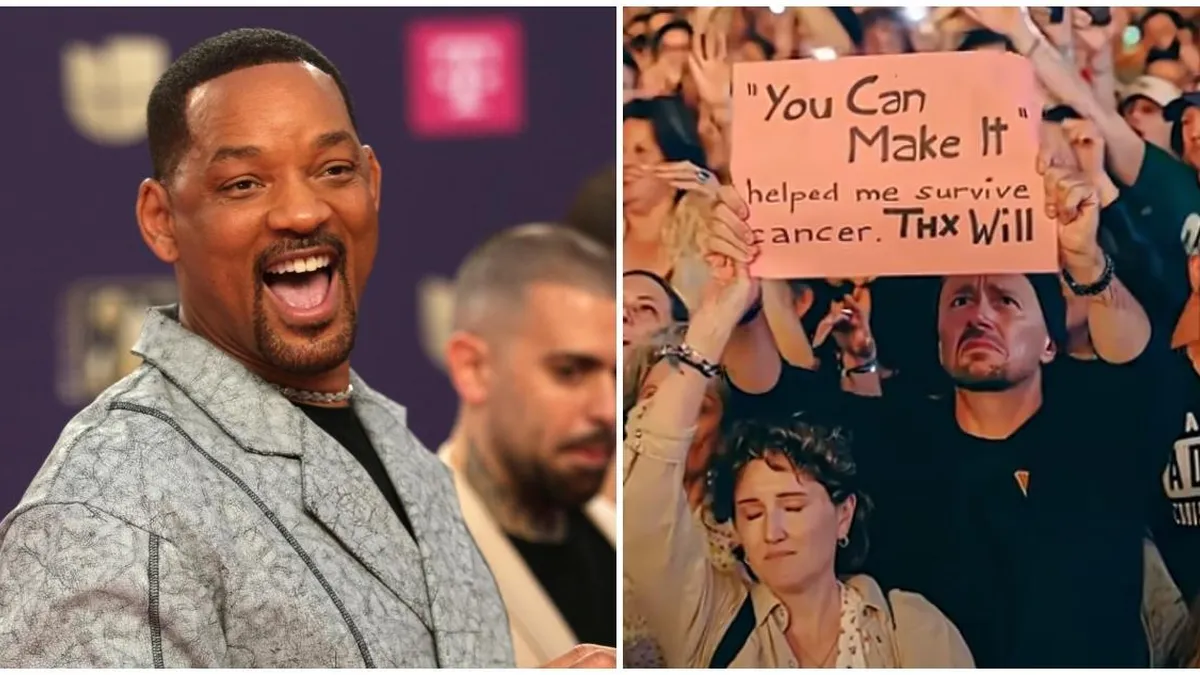 Will Smith en el centro de la polémica: ¿multitud falsa generada por IA?