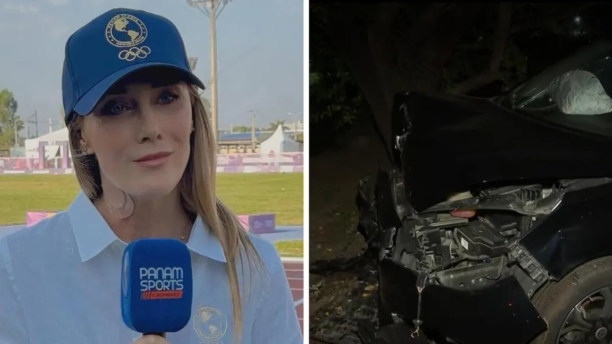 Accidente automovilístico: hijo de Soledad Bacarreza se quedó dormido al volante.