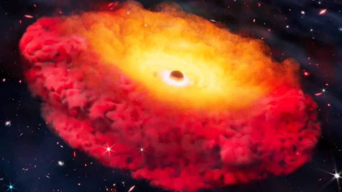 Astrónomos descubren el agujero negro más antiguo del universo conocido.