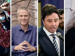 Los cuatro candidatos al Congreso en La Araucanía que no votan en la región.