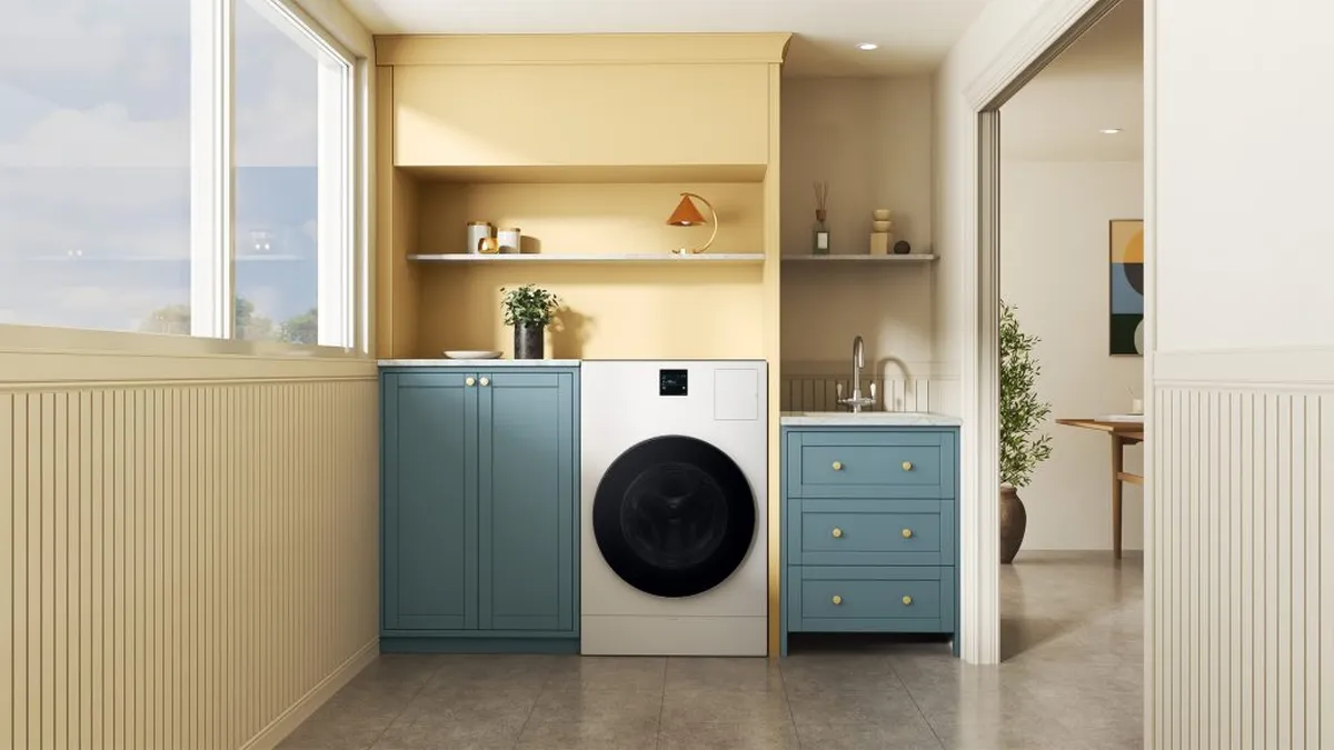 Optimiza tu lavado con la Bespoke AI Laundry Combo: eficiencia y sostenibilidad.