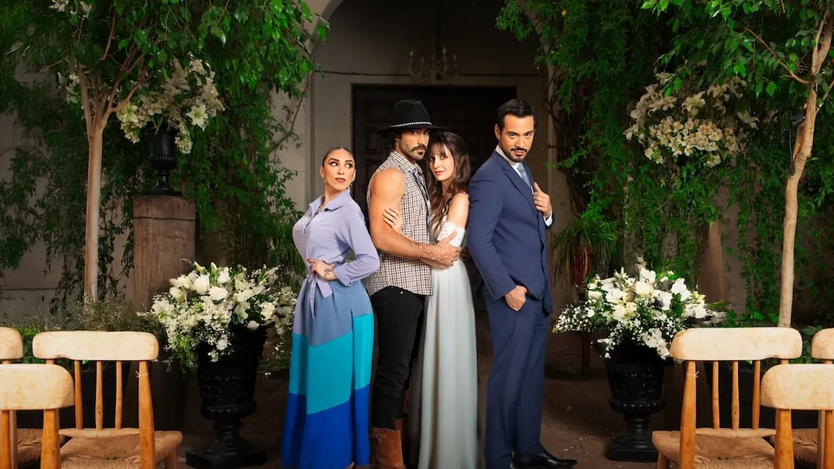Canal 13 presenta los afiches de su nueva teleserie "Mi boda es una trampa". Canal 13 presenta los afiches de su nueva teleserie "Mi boda es una trampa".