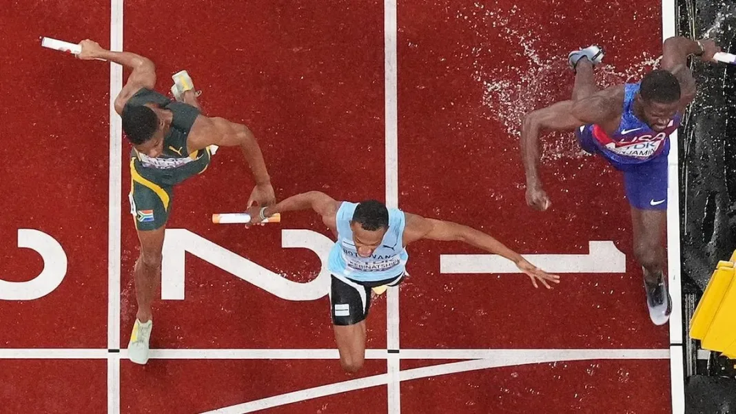 Un país africano brilla bajo la lluvia
