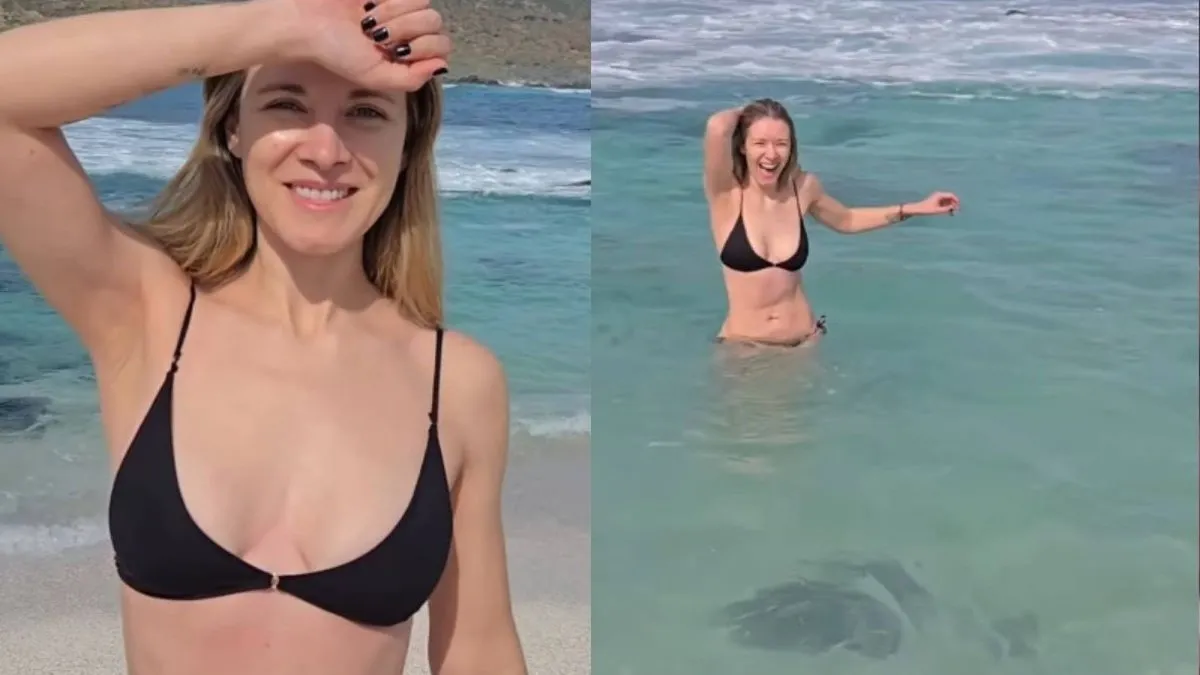 Carla Jara reflexiona sobre el poder del mar tras días de descanso en el norte.