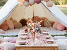Descubre ideas creativas para decorar tus celebraciones al aire libre y hacerlas inolvidables.