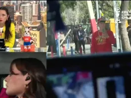 Momento tenso: equipo de CHV apedreado durante operativo en barrio Franklin.