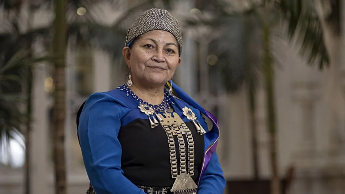 Elisa Loncon: "El feminismo dice 'si tocan a una