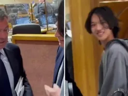 Ossandón recibe a Ethan Guo en el Congreso con humor y risas a raudales.