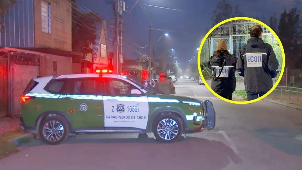 Hombre fallece tras recibir un disparo en la cabeza en La Pintana.