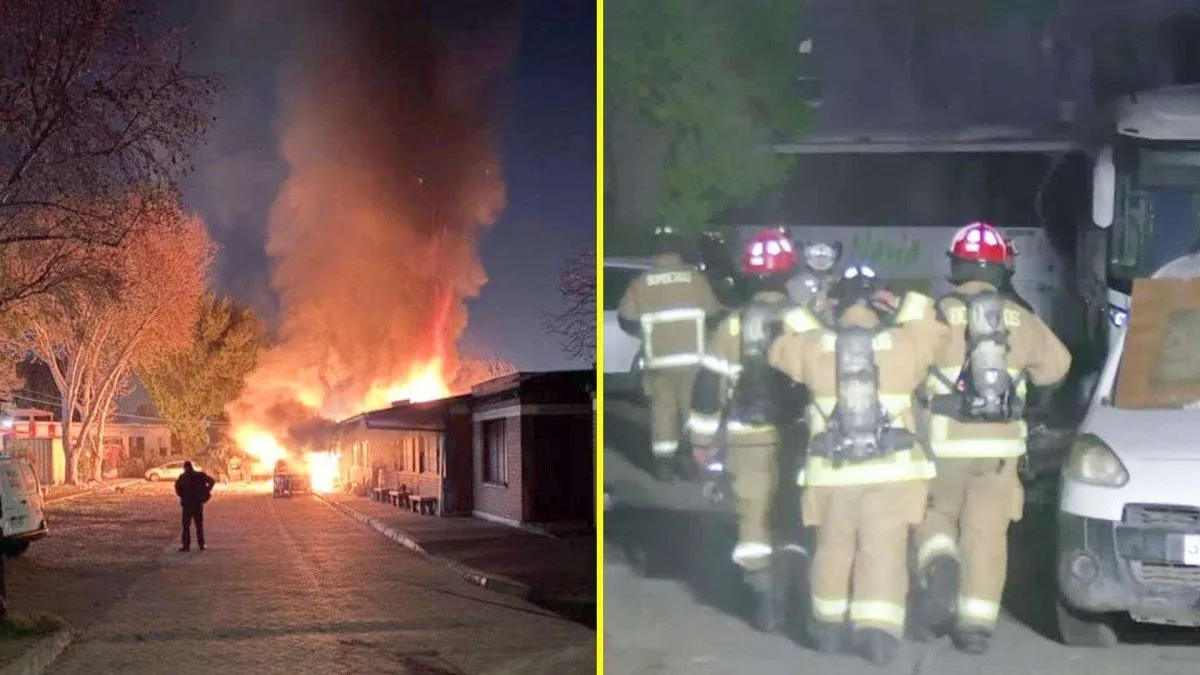 Incendio devastador arrasa con las instalaciones de la Municipalidad de Cerro Navia.