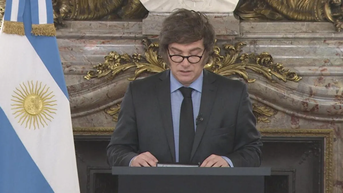 Milei presenta el Presupuesto 2026 y asegura que "lo peor ya pasó".