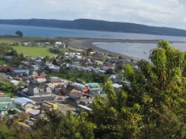 Avanza la pavimentación de la ruta entre Lelbún y Aituy en Queilen.