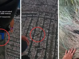 Un celular cae desde 1.500 metros y sobrevive intacto. ¡Increíble historia!