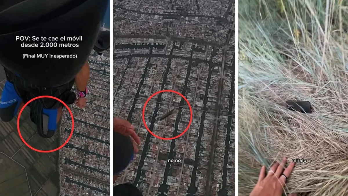 Un celular cae desde 1.500 metros y sobrevive intacto. ¡Increíble historia! Un celular cae desde 1.500 metros y sobrevive intacto. ¡Increíble historia!