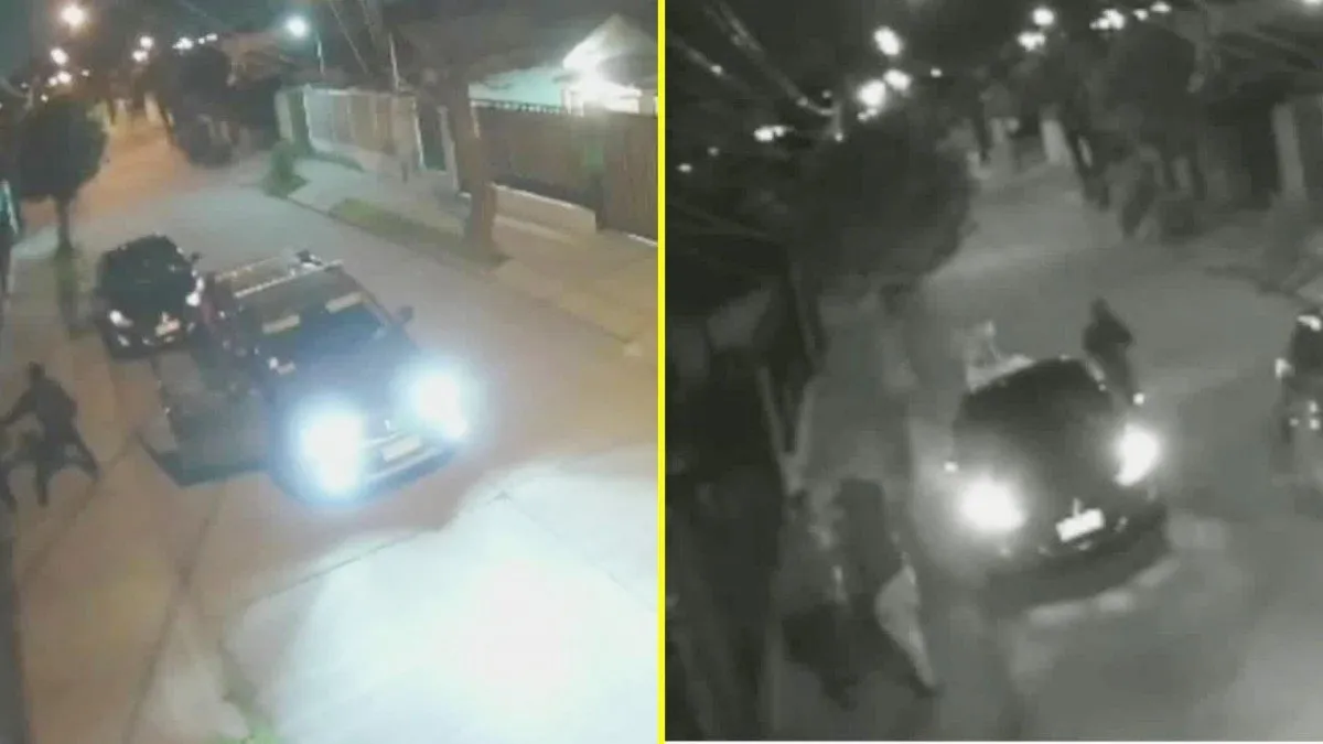 Tour delictual en Conchalí: Banda realiza encerrona con auto robado horas antes.