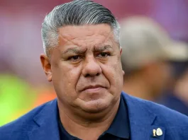 El presidente de la AFA se reúne con Independiente tras tensiones con Conmebol.