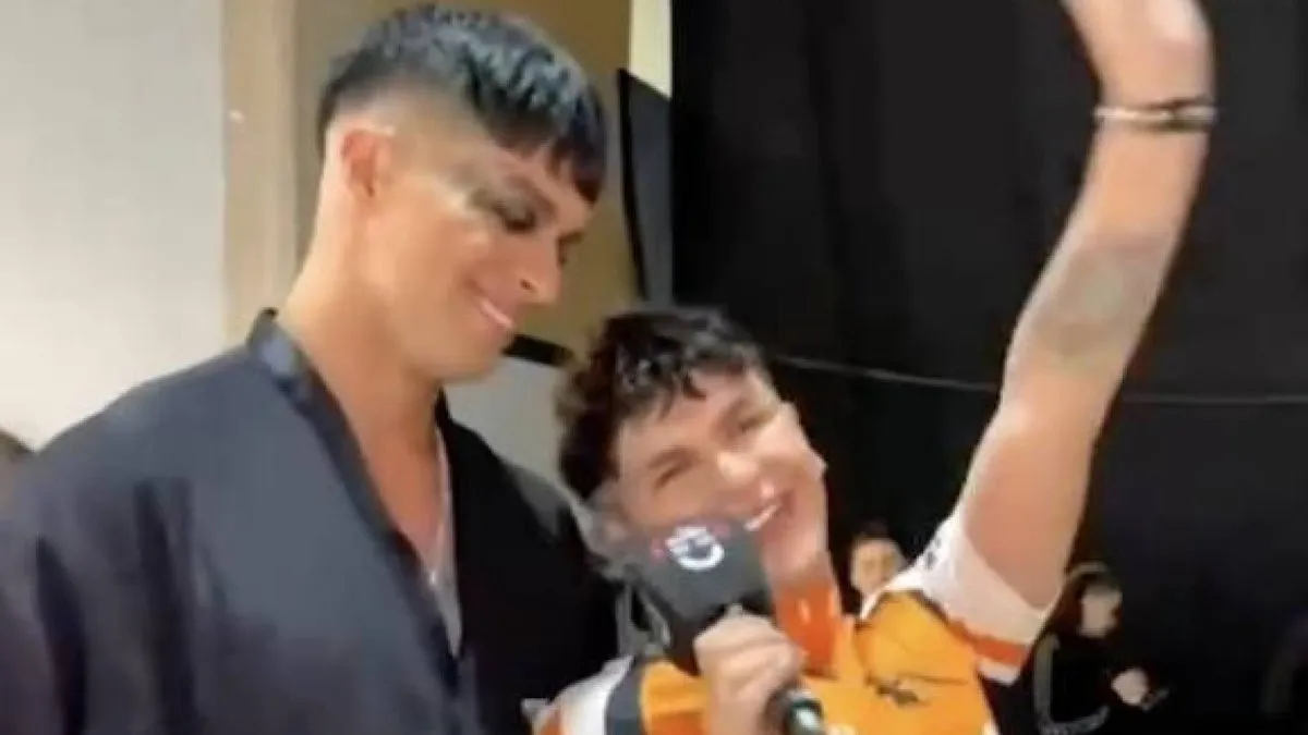 David Nicolás y David Sáez: el coqueteo que enciende Fiebre de Baile.