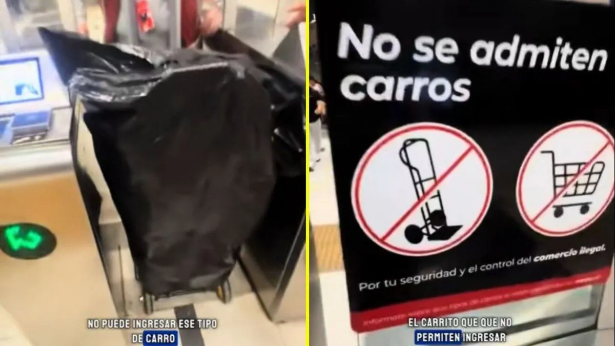 Comerciante intenta 'funar' a trabajadora del Metro Comerciante intenta 'funar' a trabajadora del Metro