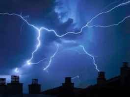 Alerta meteorológica: riesgo de tormentas eléctricas y granizo en tres regiones.