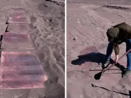 Recuperan $80 millones en cobre robado de tren en movimiento en el desierto.