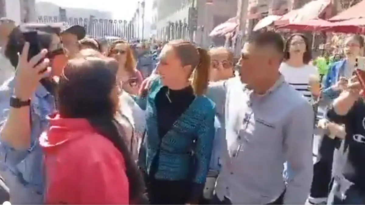 La presidenta Sheinbaum denuncia acoso sexual en plena calle en México. La presidenta Sheinbaum denuncia acoso sexual en plena calle en México.