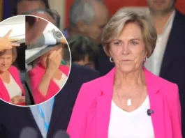 Evelyn Matthei sorprende con gesto obsceno en apoyo a José Antonio Kast.