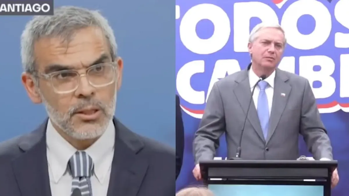 El ministro Cordero advierte sobre el impacto de la retórica en el discurso de Kast. El ministro Cordero advierte sobre el impacto de la retórica en el discurso de Kast.