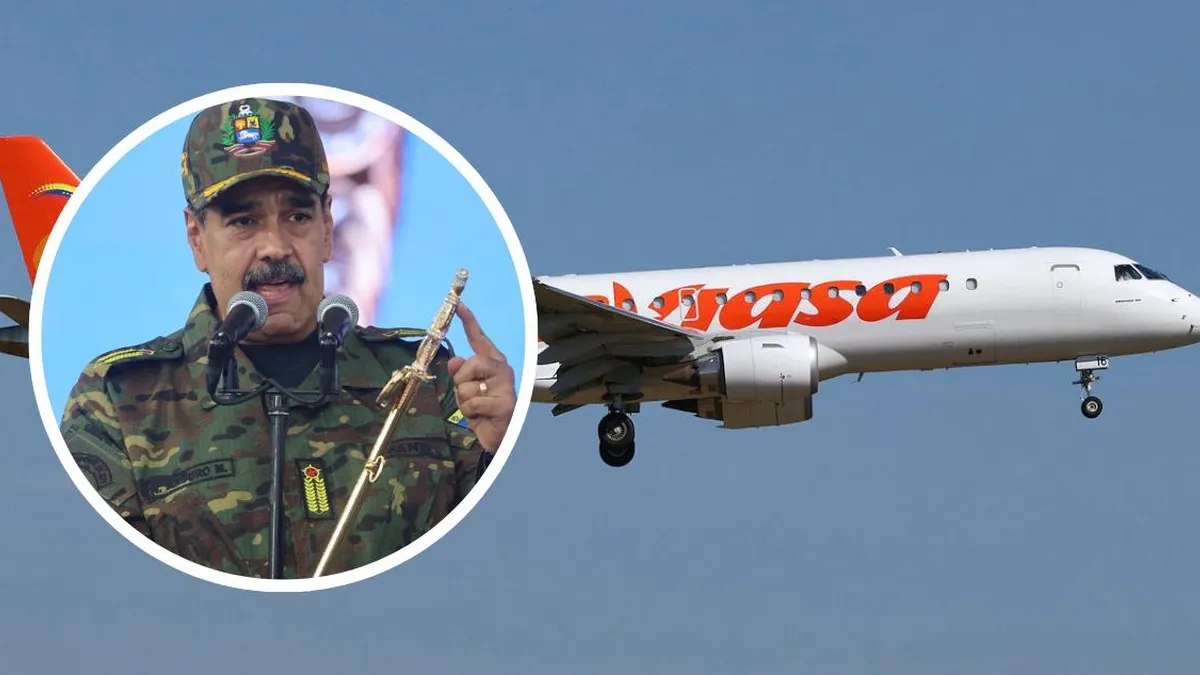 Avión del régimen de Maduro reportado en la frontera con Brasil. Avión del régimen de Maduro reportado en la frontera con Brasil.