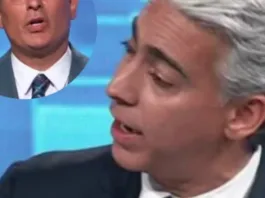 Marco Enríquez-Ominami bautiza a Franco Parisi en un debate presidencial.