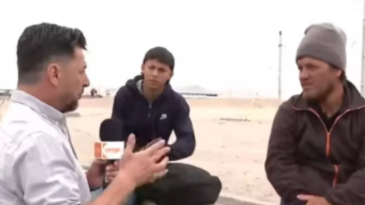 Rafael Cavada genera polémica al entrevistar a migrantes en la frontera norte. Rafael Cavada genera polémica al entrevistar a migrantes en la frontera norte.