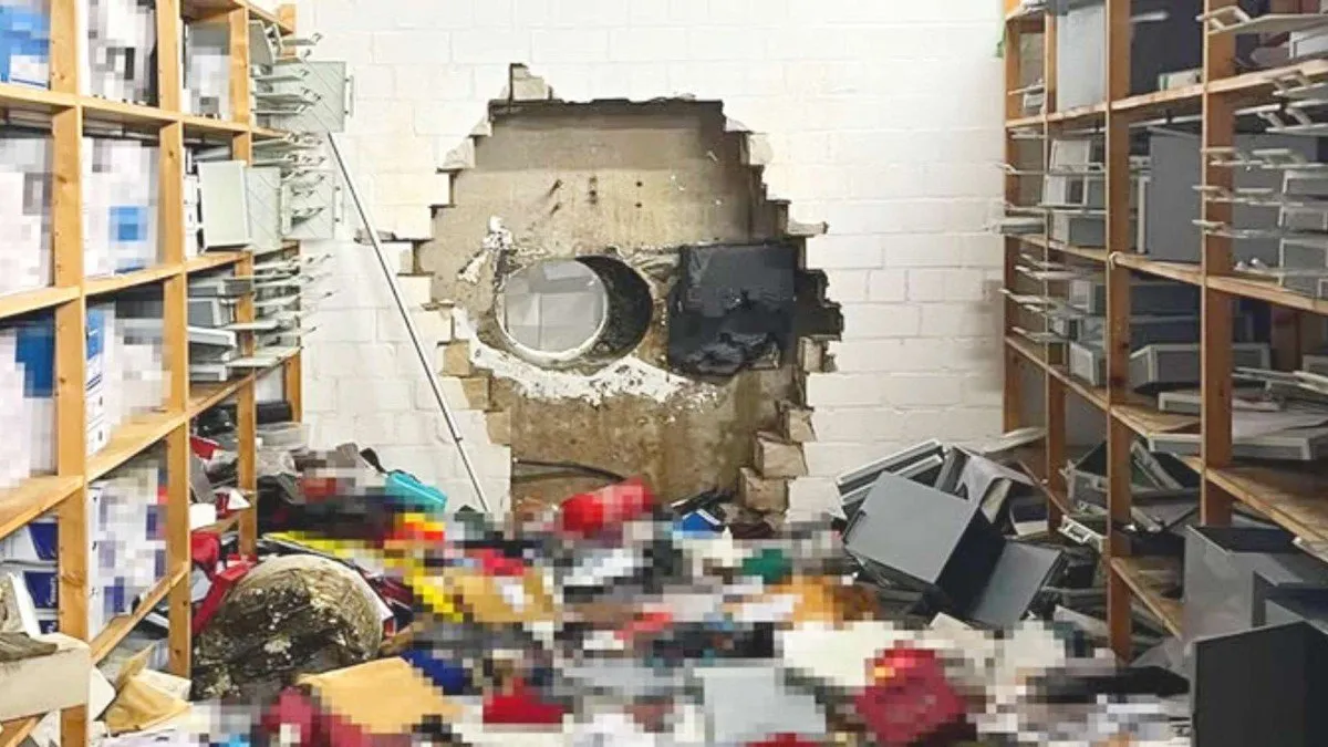 Ladrones roban 30 millones de euros de un banco en Alemania con gran profesionalismo.