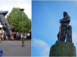 Concepción lanza tercer llamado para restaurar la estatua de Pedro de Valdivia.