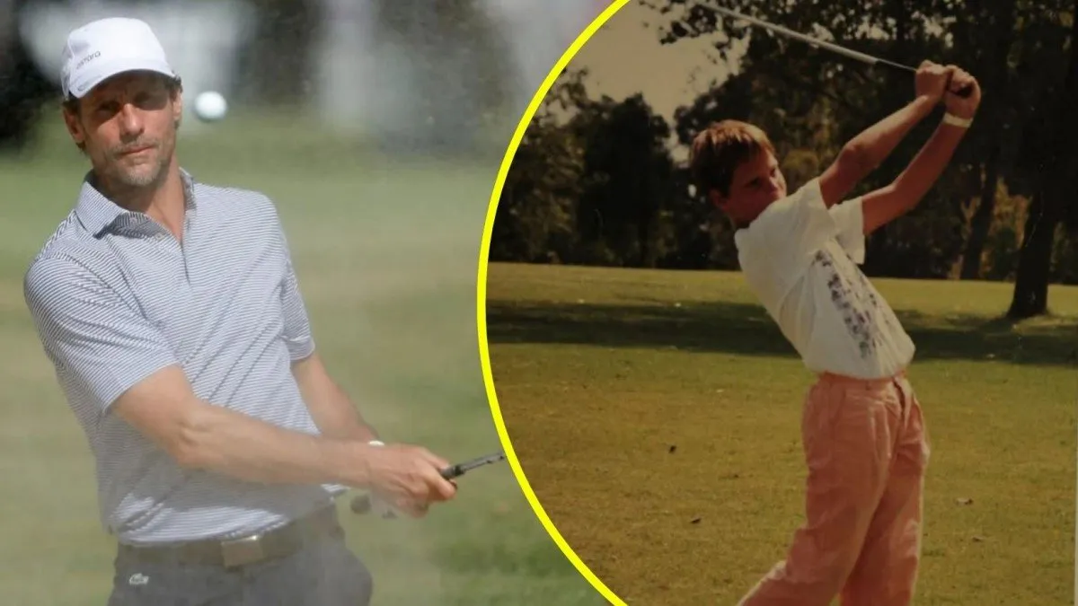 Gonzalo Valenzuela regresa al golf tras 30 años en emocionante competencia deportiva.