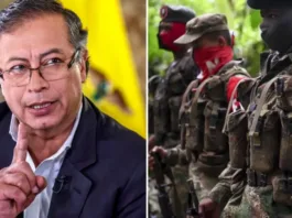 Petro ordena ataques al ELN tras llamado a confinamiento en varias ciudades de Colombia.