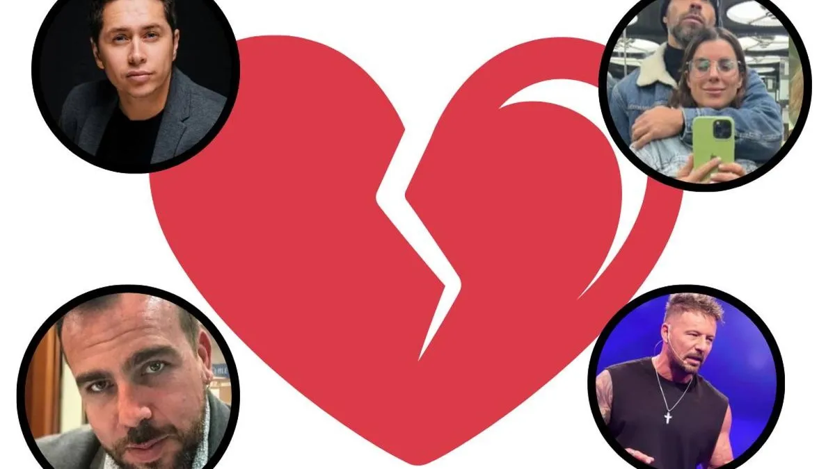 2025: Un año de quiebres amorosos que sacudieron las redes y los corazones.