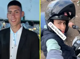 Joven roba moto a mujer y muere tras chocar contra un poste en Argentina.