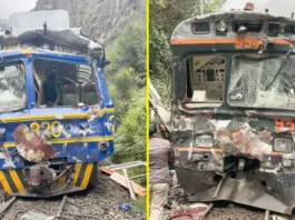 Grave choque de trenes en Machu Picchu: 15 turistas heridos en el accidente.
